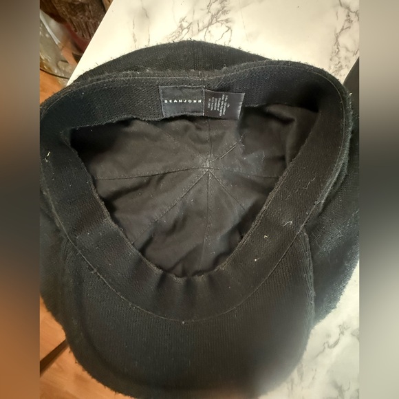 Men’s Sean John Newsboy Derby Black Hat Cap Sz L/XL - Picture 8 of 9